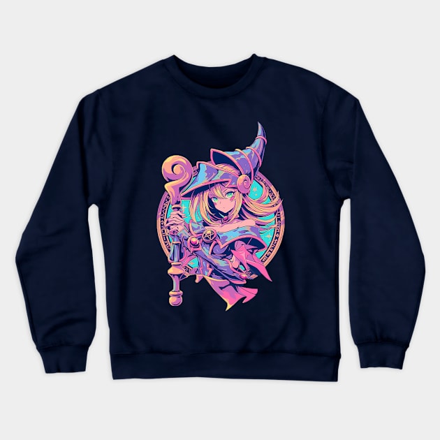 dark magician girl Crewneck Sweatshirt by retinac 